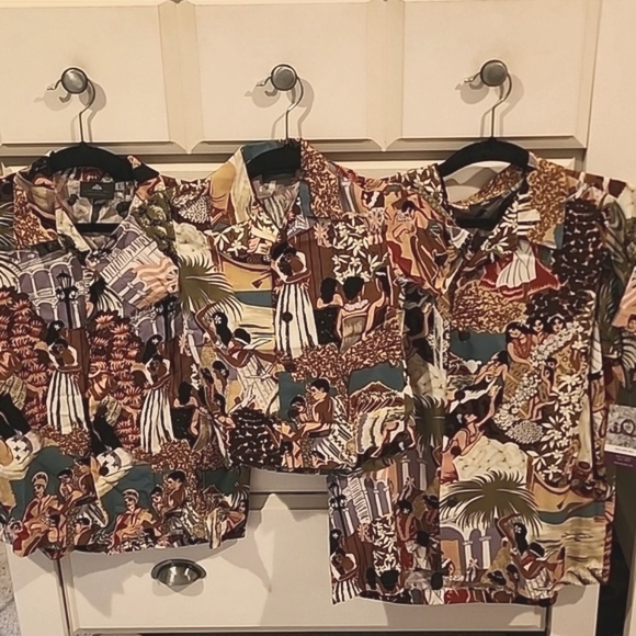 Iolani boy's Aloha shirt vintage Hawaiian print Baby Luau - Picture 1 of 14